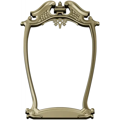 Ornate Rococo Frame STL for CNC Routing