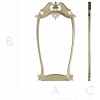 Ornate Rococo Frame STL for CNC Routing
