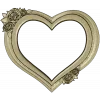Heart Frame with Rose Clusters - STL 3D Model for CNC