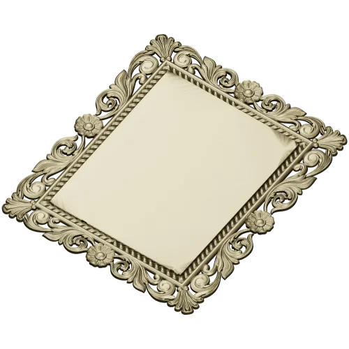 Ornate Baroque Frame STL for CNC