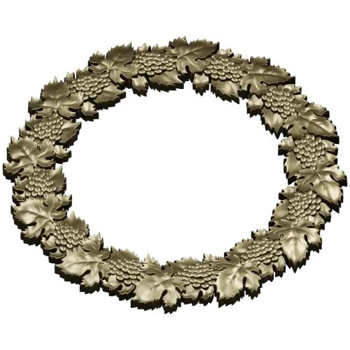 Grapevine Laurel - STL 3D model for CNC carving