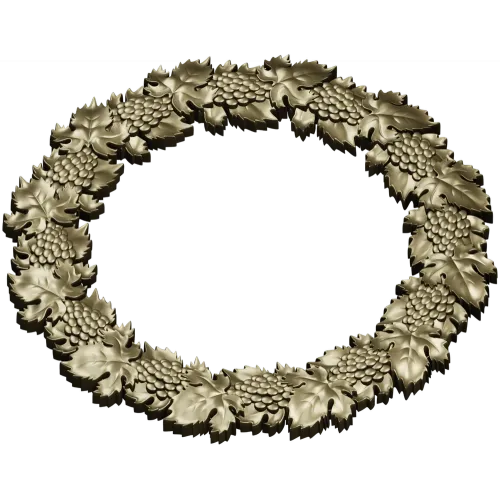 Grapevine Laurel - STL 3D model for CNC carving