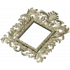 Baroque Acanthus Frame - STL 3D model for CNC