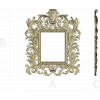 Baroque Acanthus Frame - STL 3D model for CNC