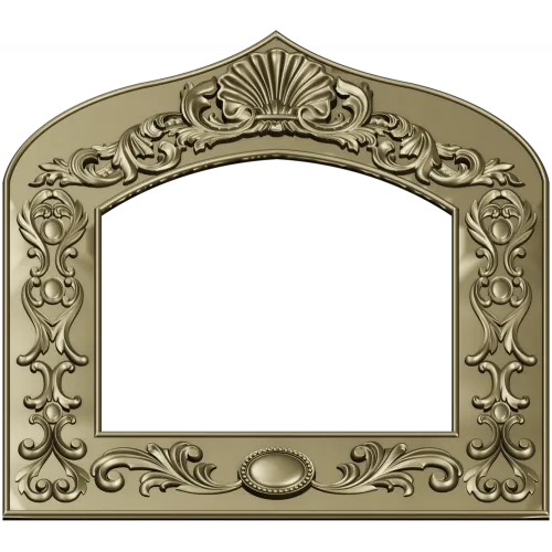 Arched Ornate Frame STL for CNC
