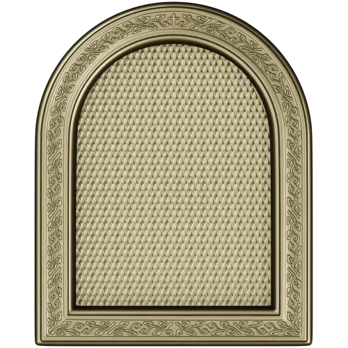 Arched Decorative Frame STL - detailed 3D model for CNC carving