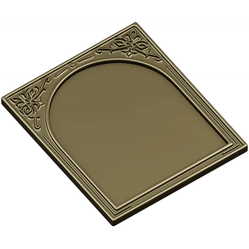 Arched Decorative Frame STL for CNC