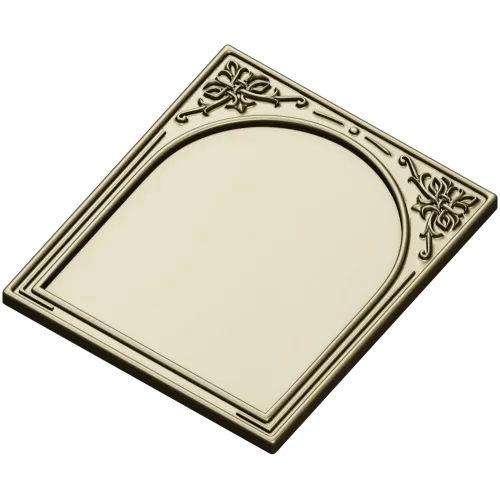 Arched Decorative Frame STL for CNC
