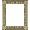 Ornate Rosette Corner Frame - STL 3D Model for CNC