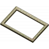 Laurel Ribbon Frame - 3D STL model for CNC milling