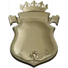 Геральдический щит с короной - 3D модель STL для ЧПУ