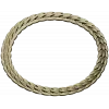 Laurel Braid Round Frame - STL 3D Model for CNC