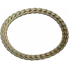 Laurel Braid Round Frame - STL 3D Model for CNC