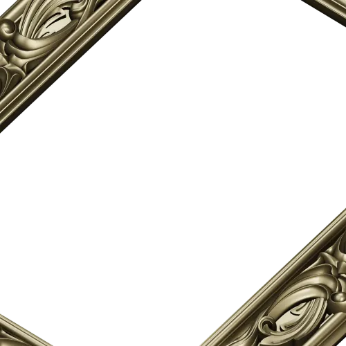 Ornate Acanthus Frame STL for CNC