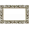 Ornate Rococo Rectangular Frame STL for CNC