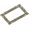 Ornate Rococo Rectangular Frame STL for CNC