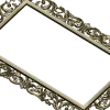 Ornate Rococo Rectangular Frame STL for CNC
