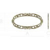 Aurelia Oval Decorative Frame STL for CNC
