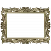 Baroque Acanthus Decorative Frame STL for CNC