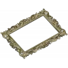 Baroque Acanthus Decorative Frame STL for CNC