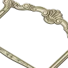 Ornate Shell Crest Frame - STL 3D Model for CNC