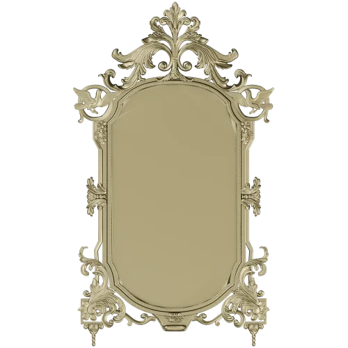 Baroque Ornamental Frame STL for CNC