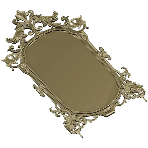 Baroque Ornamental Frame STL for CNC