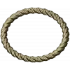Twisted Rope Round Frame - STL 3D Model for CNC