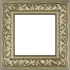 Ornate Square Frame STL for CNC Milling