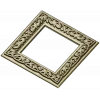 Ornate Square Frame STL for CNC Milling