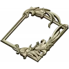 Lily Embrace - decorative frame 3D model STL for CNC