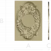 Виноградный медальон - 3D модель STL для ЧПУ