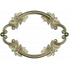 Grapevine Ornamental Oval - STL 3D Model for CNC