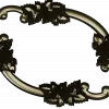 Grapevine Ornamental Oval - STL 3D Model for CNC