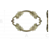 Grapevine Ornamental Oval - STL 3D Model for CNC