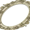 Ornate Oval Frame 3D STL for CNC Milling