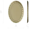 Ornate Oval Frame STL for CNC