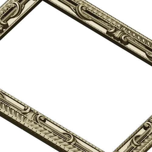 Классическая резная рамка - 3D модель STL для ЧПУ