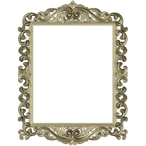 Baroque Acanthus Frame STL for CNC Milling