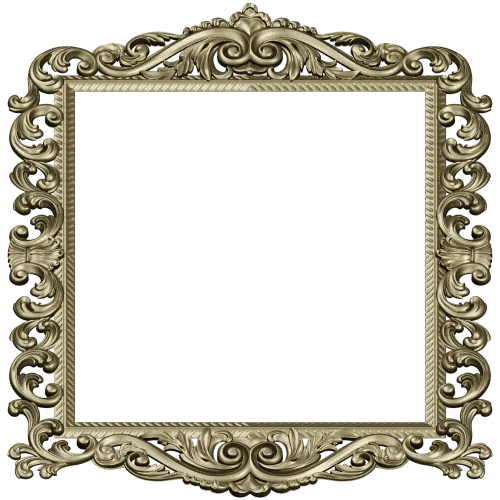 Baroque Acanthus Frame STL for CNC Milling