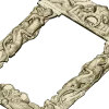 Baroque Mermaid Frame STL for CNC