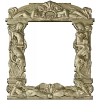 Baroque Mermaid Frame STL for CNC