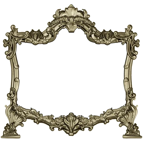 Rococo Shell Frame STL for CNC