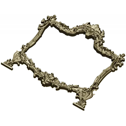 Rococo Shell Frame STL for CNC