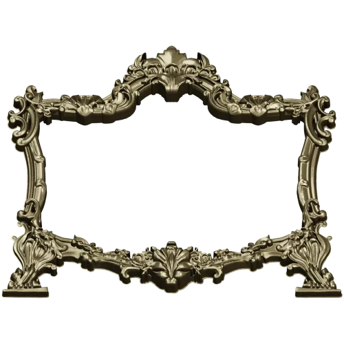 Rococo Shell Frame STL for CNC
