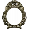Ornate Rococo Oval Frame STL for CNC