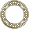 Intricate Interlaced Round Frame STL for CNC
