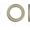 Intricate Interlaced Round Frame STL for CNC