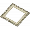 Baroque Square Frame STL - ornate 3D model for CNC carving
