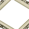 Baroque Square Frame STL - ornate 3D model for CNC carving